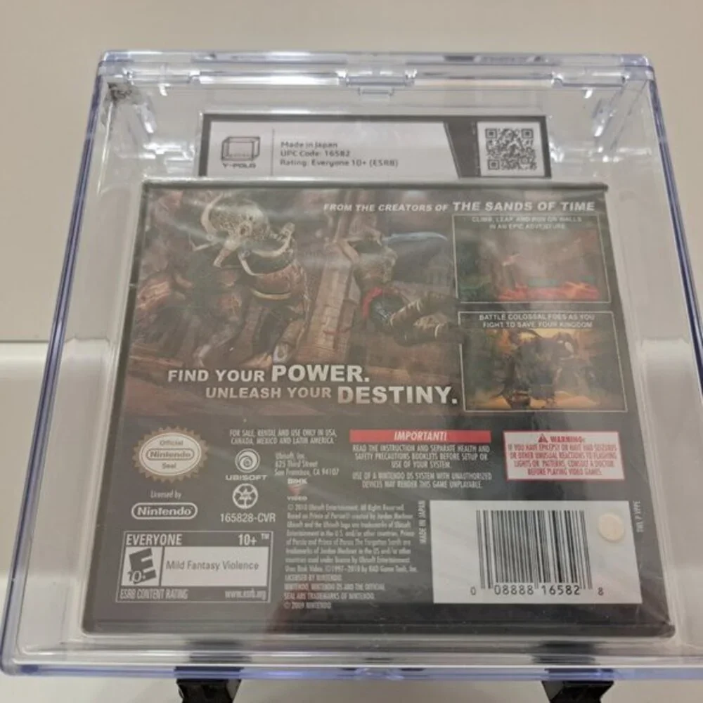 Brand New Sealed Nintendo DS Prince of Persia [ The Forgotten Sands ]  Graded 85